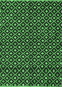 Abstract Emerald Green Modern Rug, abs4350emgrn
