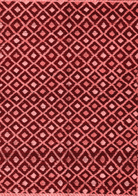 Abstract Red Modern Rug, abs4350red