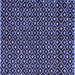 Square Abstract Blue Modern Rug, abs4350blu