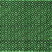 Square Machine Washable Abstract Emerald Green Modern Area Rugs, wshabs4350emgrn