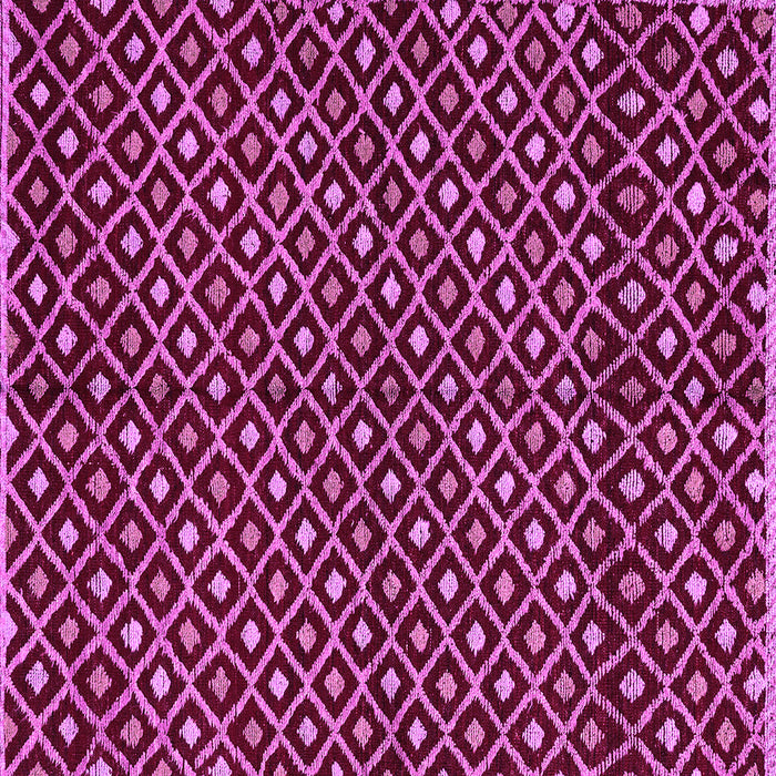 Square Abstract Pink Modern Rug, abs4350pnk