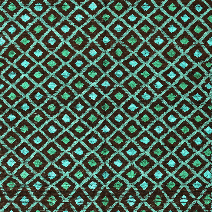Abstract Turquoise Modern Rug, abs4350turq