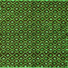 Square Abstract Green Modern Rug, abs4350grn