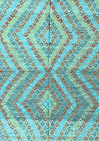 Abstract Light Blue Modern Rug, abs4351lblu