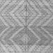 Square Abstract Gray Modern Rug, abs4351gry