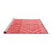 Modern Red Washable Rugs