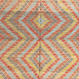 Square Machine Washable Abstract Chocolate Brown Rug, wshabs4351