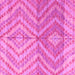 Square Abstract Pink Modern Rug, abs4351pnk