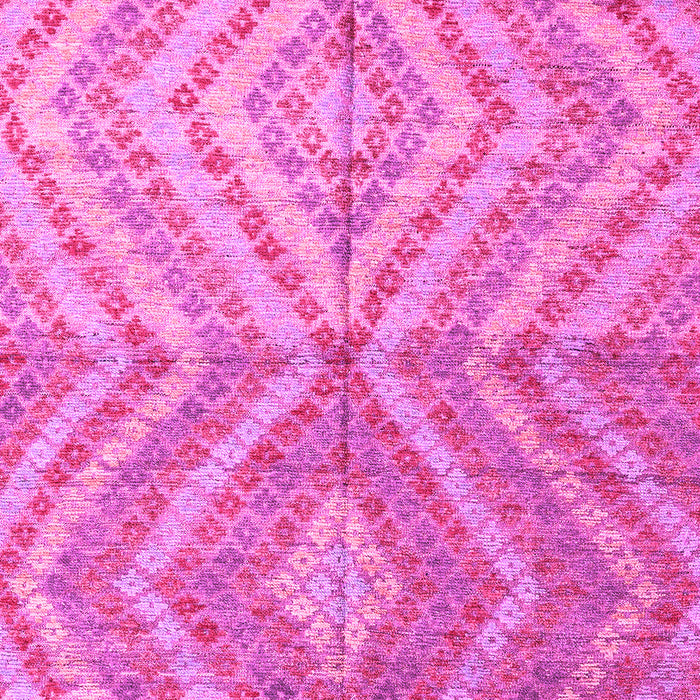 Machine Washable Abstract Pink Modern Rug, wshabs4351pnk