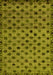 Abstract Yellow Modern Rug, abs4352yw