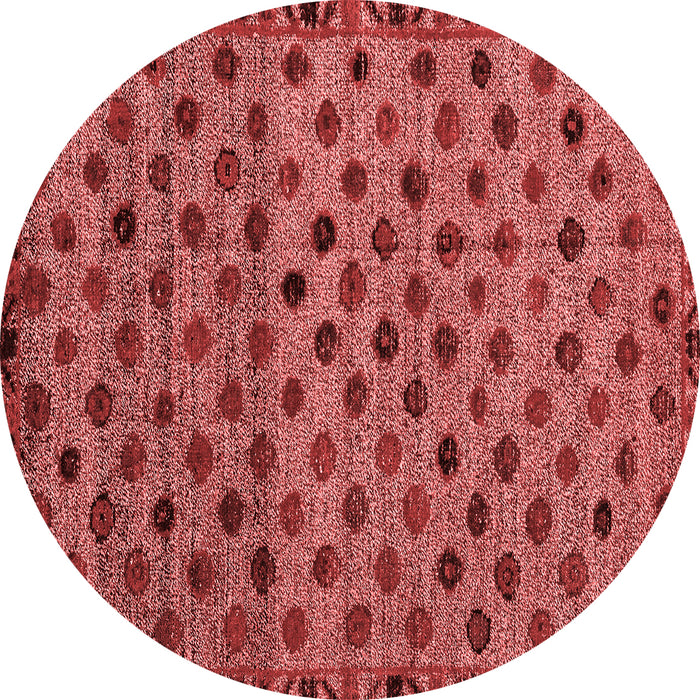 Machine Washable Abstract Red Modern Rug, wshabs4352red
