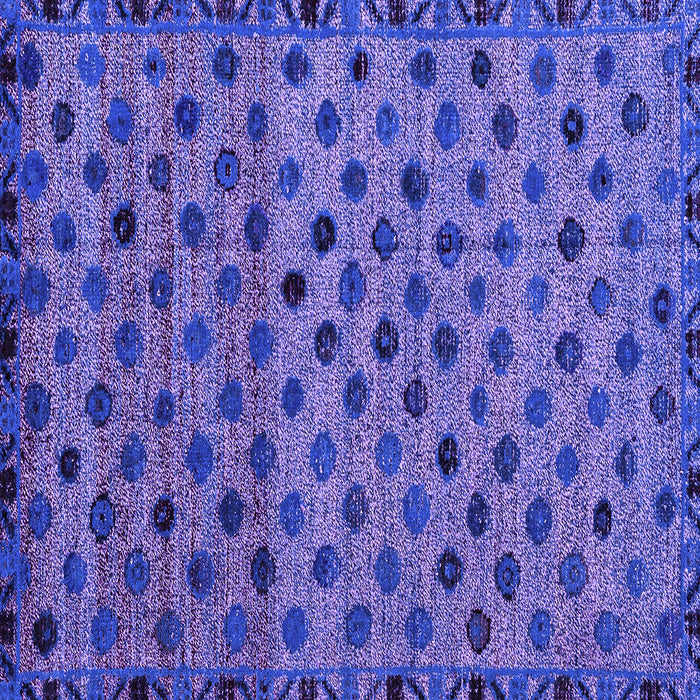 Square Abstract Purple Modern Rug, abs4352pur