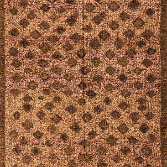 Abstract Orange Modern Rug, abs4353org