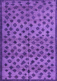 Abstract Purple Modern Rug, abs4353pur