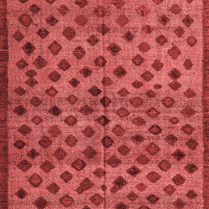 Abstract Red Modern Area Rugs