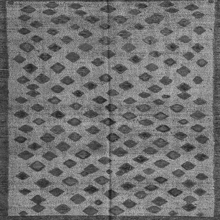 Square Machine Washable Abstract Gray Modern Rug, wshabs4353gry