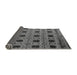 Sideview of Oriental Gray Modern Rug, abs4354gry