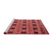 Modern Red Washable Rugs