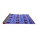 Sideview of Oriental Purple Modern Rug, abs4354pur