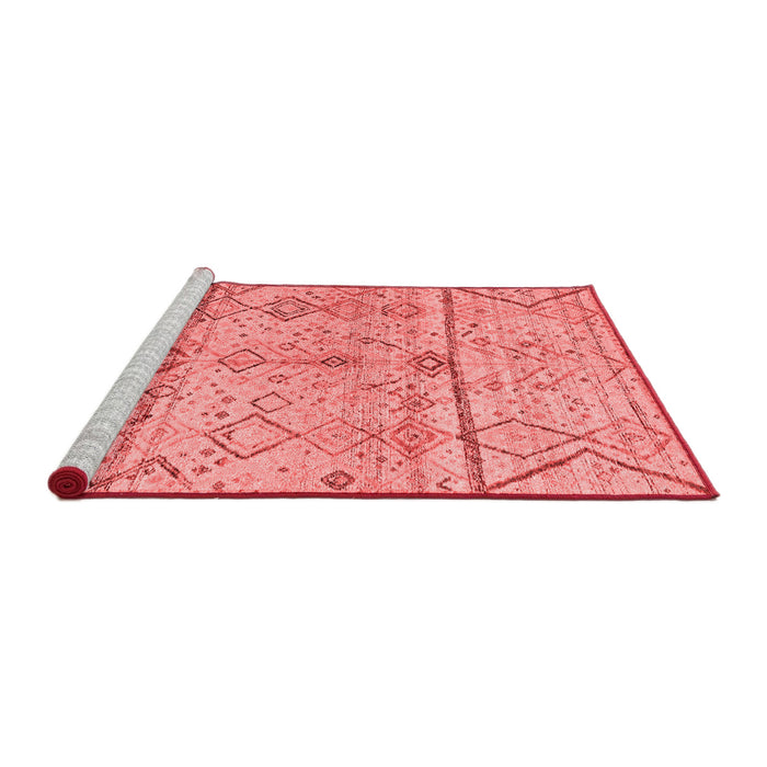 Modern Red Washable Rugs