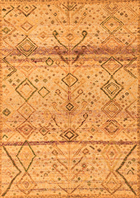 Oriental Orange Modern Rug, abs4355org