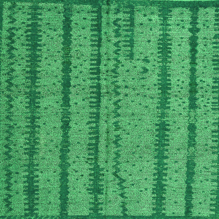 Square Machine Washable Oriental Green Modern Area Rugs, wshabs4356grn