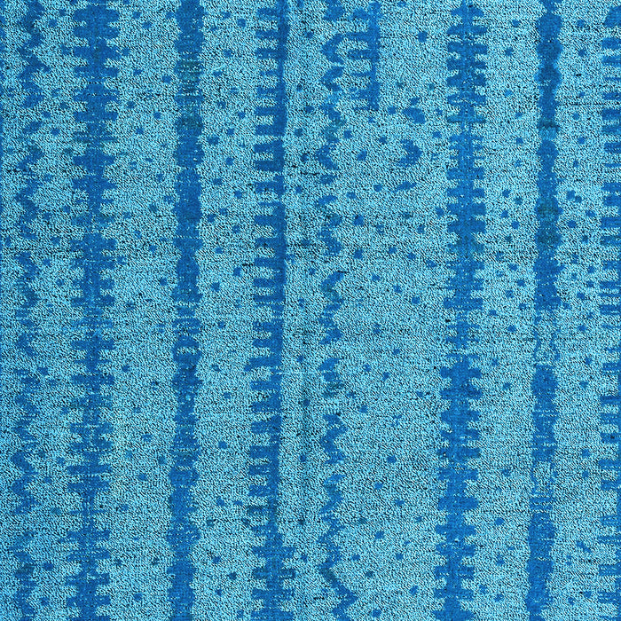 Machine Washable Oriental Light Blue Modern Rug, wshabs4356lblu