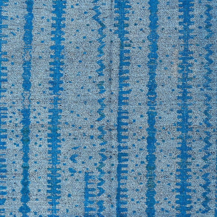 Machine Washable Abstract Blue Rug, wshabs4356
