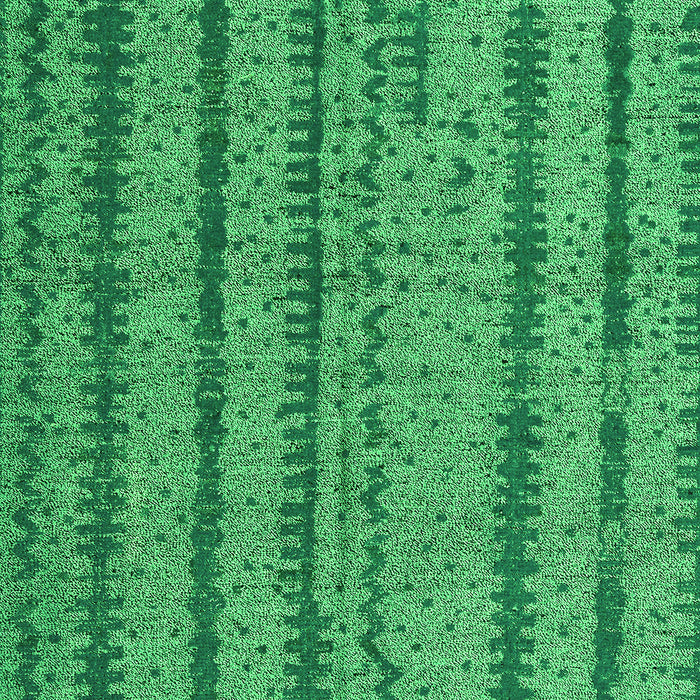 Machine Washable Oriental Green Modern Area Rugs, wshabs4356grn
