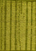 Machine Washable Oriental Yellow Modern Rug, wshabs4356yw