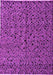 Machine Washable Oriental Pink Modern Rug, wshabs4357pnk