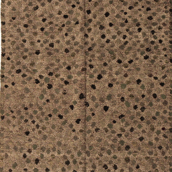 Machine Washable Oriental Brown Modern Rug, wshabs4357brn