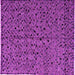 Square Oriental Pink Modern Rug, abs4357pnk