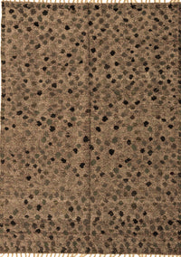 Oriental Brown Modern Rug, abs4357brn