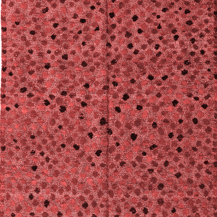 Machine Washable Oriental Red Modern Rug, wshabs4357red