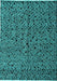 Oriental Turquoise Modern Rug, abs4357turq