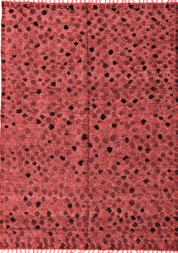 Oriental Red Modern Rug, abs4357red