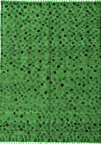 Oriental Green Modern Rug, abs4357grn