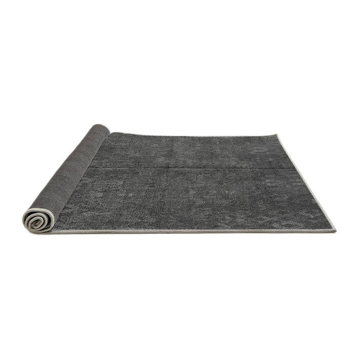 Sideview of Oriental Gray Modern Rug, abs4358gry