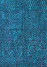 Oriental Light Blue Modern Rug, abs4358lblu