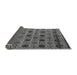 Sideview of Abstract Gray Modern Rug, abs4359gry