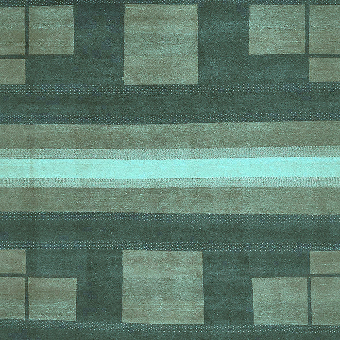 Abstract Light Blue Modern Rug, abs435lblu