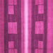 Square Abstract Pink Modern Rug, abs435pnk