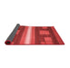 Abstract Red Modern Area Rugs