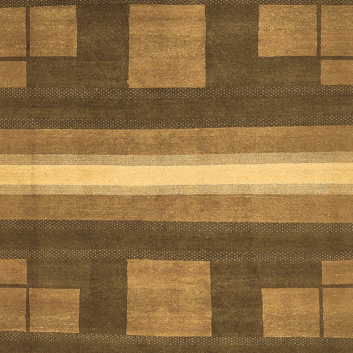 Abstract Brown Modern Rug, abs435brn