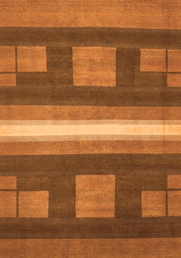 Abstract Orange Modern Rug, abs435org