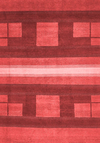 Abstract Red Modern Rug, abs435red