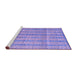 Sideview of Machine Washable Abstract Purple Modern Area Rugs, wshabs4360pur