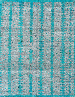 Abstract Blue Modern Rug, abs4360