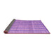 Sideview of Abstract Pink Modern Rug, abs4360pnk